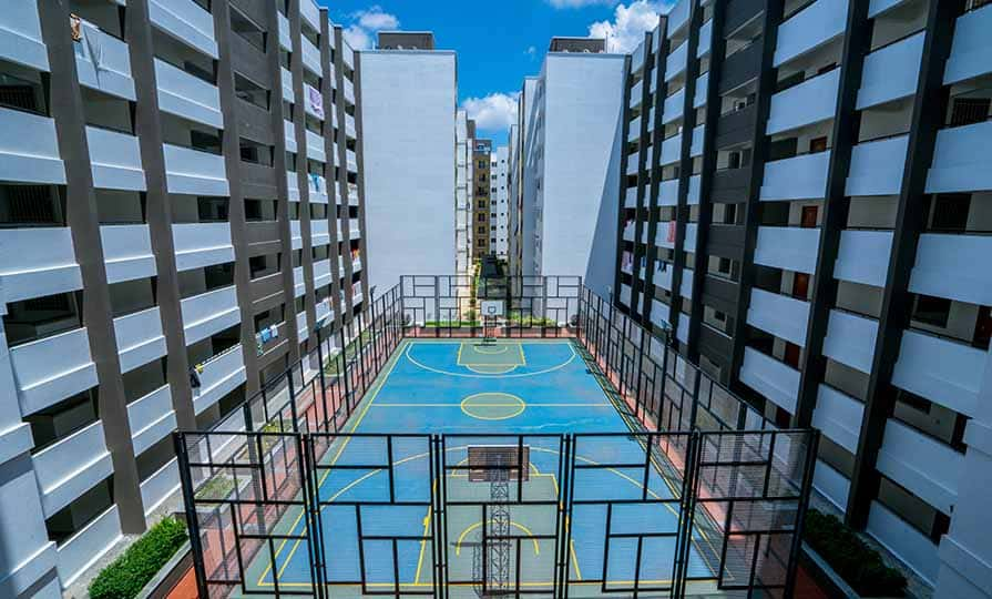 Shriram Smrithi, Basket Ball Court