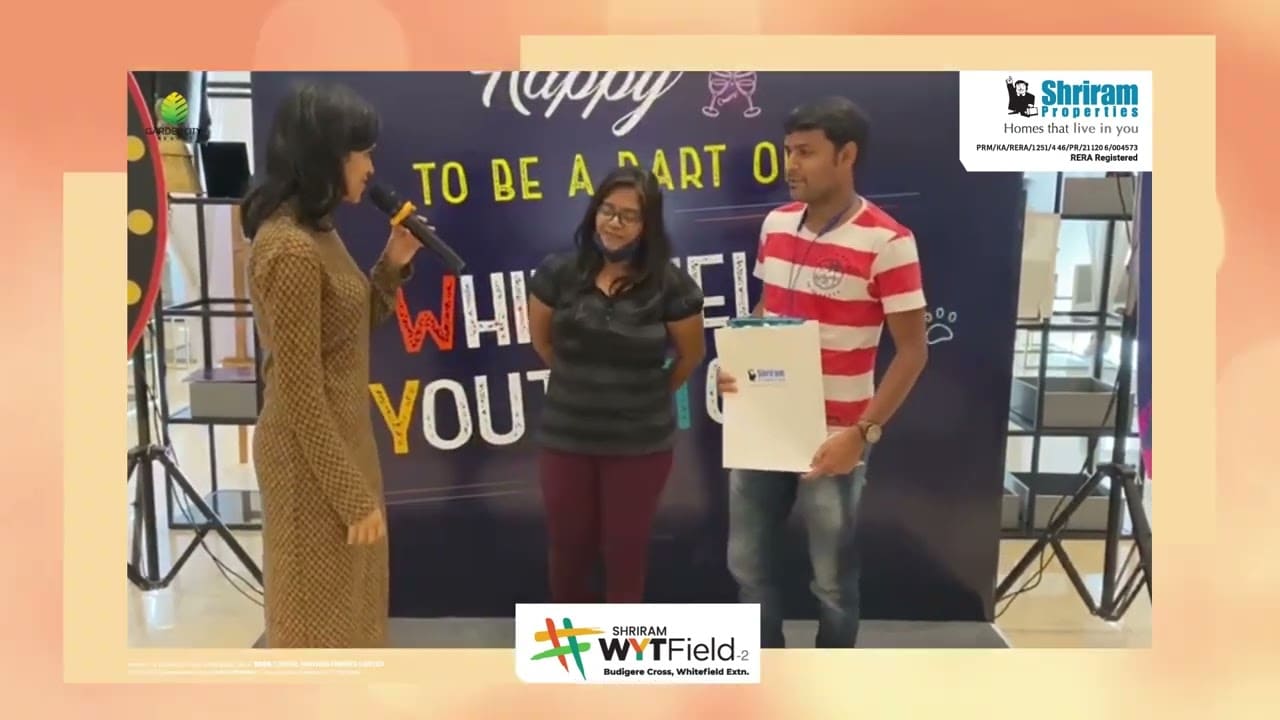 Testimonial for Shriram WYT Field – 2, Bangalore